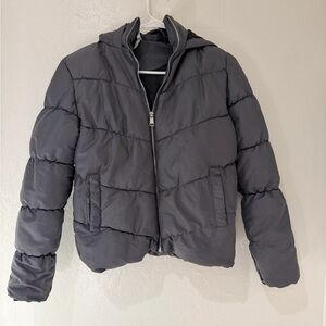 Pink Platinum Charcoal Jacket with Pink Accents